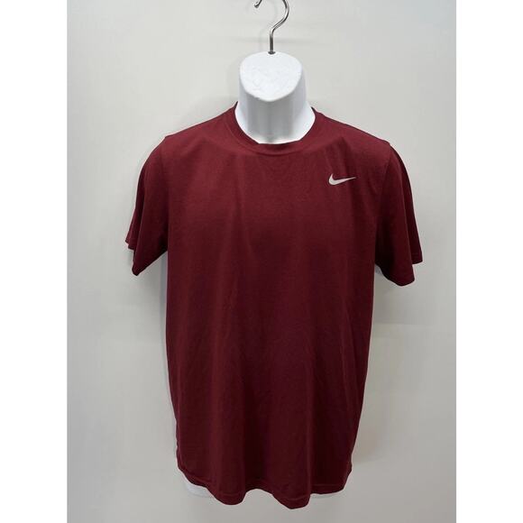 Nike Men's Red Short Sleeve Dri-Fit T-shirt Size M - Picture 1 of 7